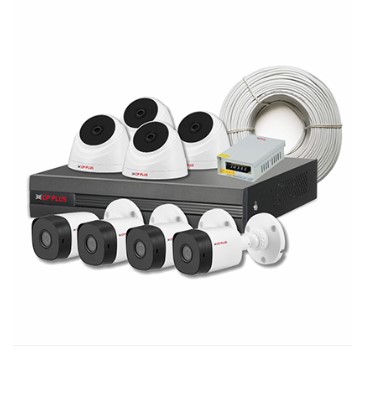 CP Plus 5 Camera Kit With Installaiton