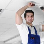 depositphotos 110565932 stock photo professional cctv technician working